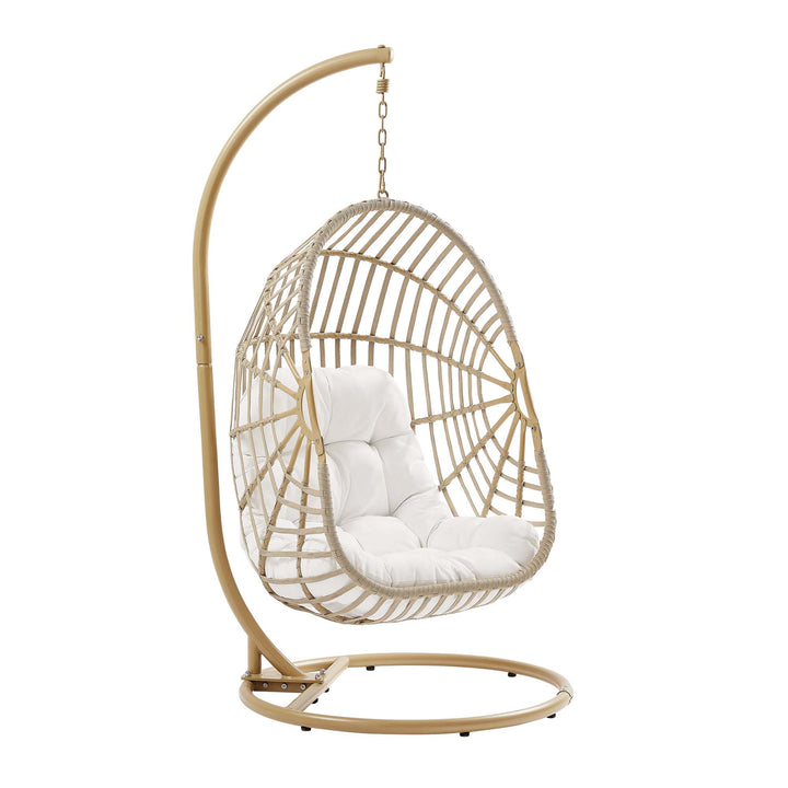 Aria Woven Rattan Outdoor Patio Hanging Chair