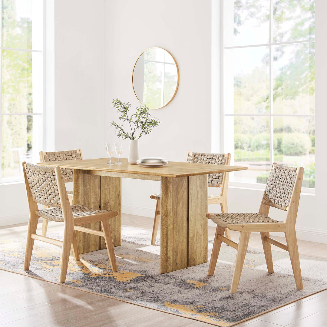 Amistad 60" Wooden Dining Table