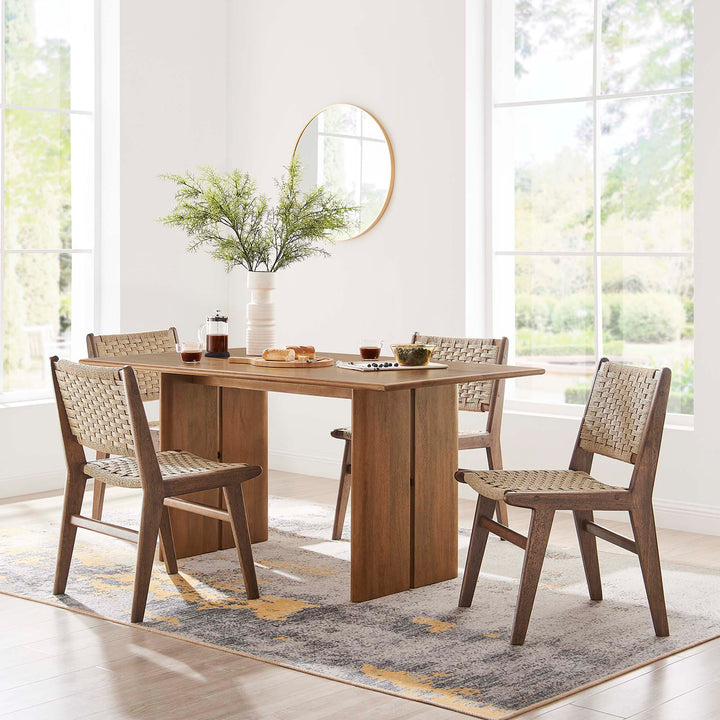 Amistad 60" Wooden Dining Table