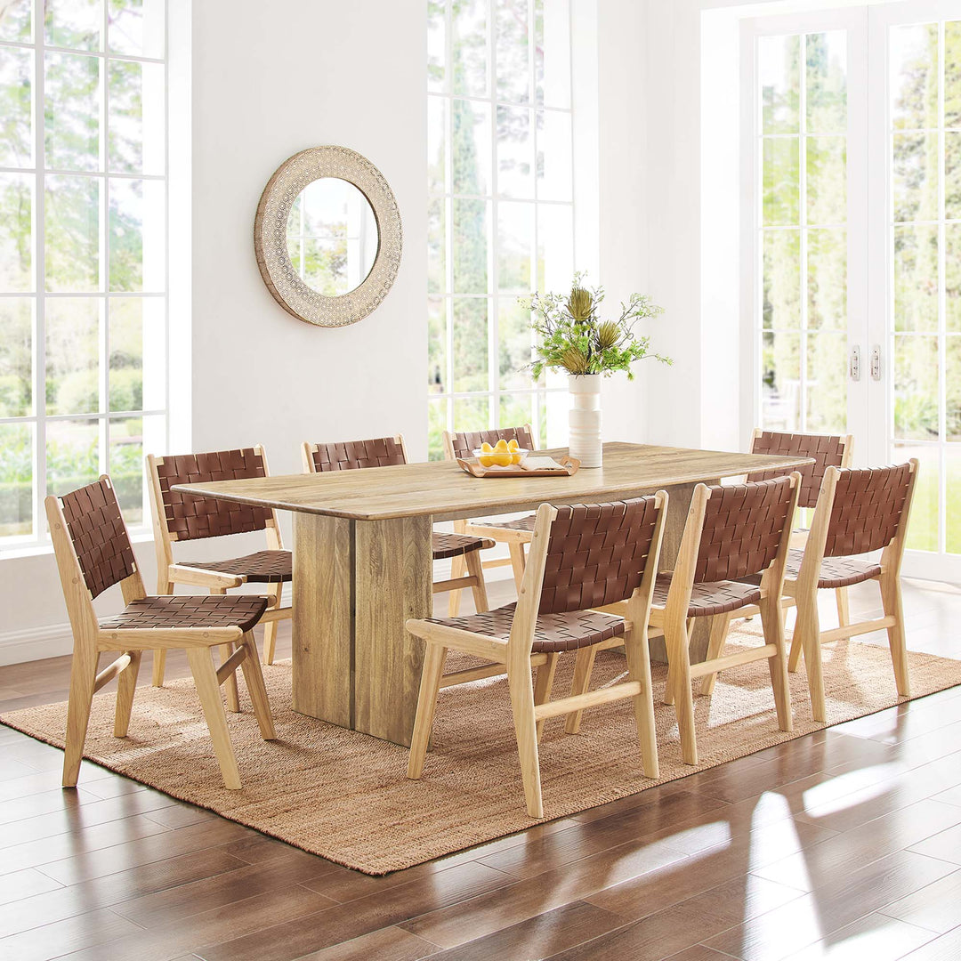 Arbor 86" Wood Dining Table