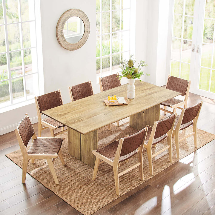 Arbor 86" Wood Dining Table