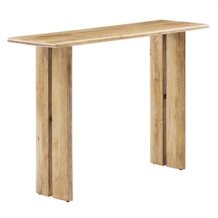 Aspen Walnut Console Table