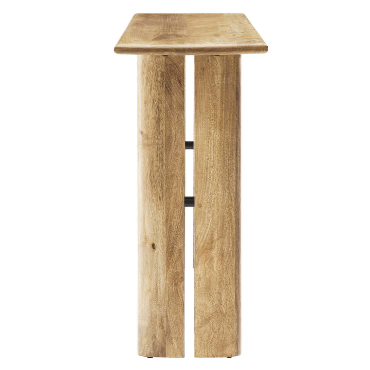 Aspen Walnut Console Table