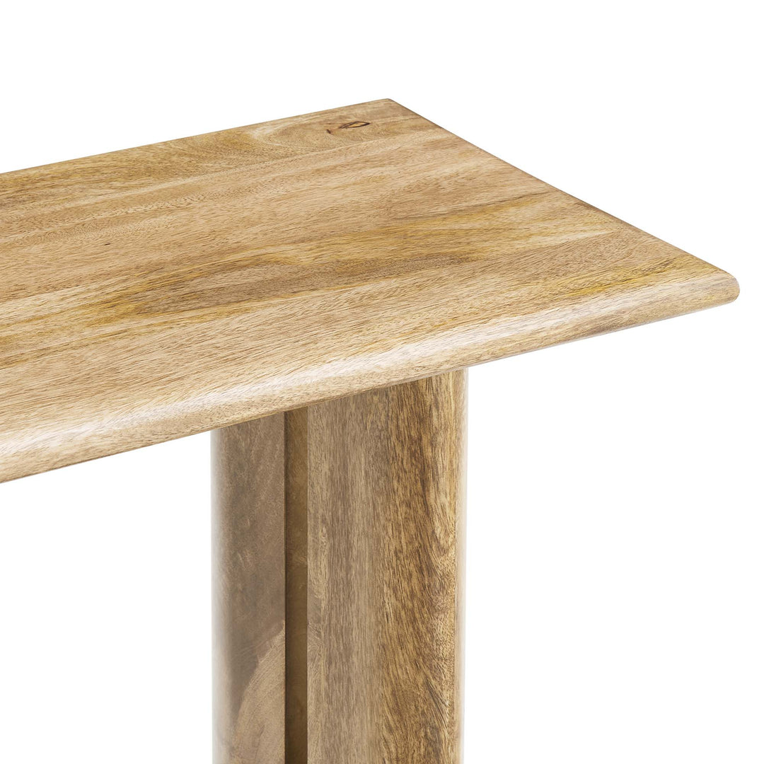 Aspen Walnut Console Table