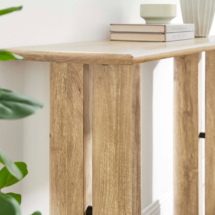 Aspen Walnut Console Table