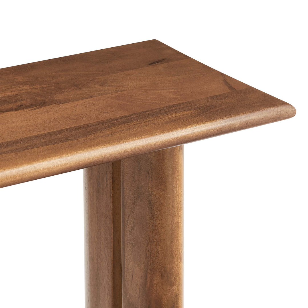 Aspen Walnut Console Table