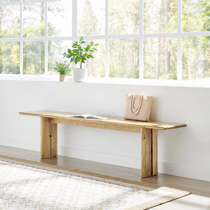 Amadeus 72" Wood Bench