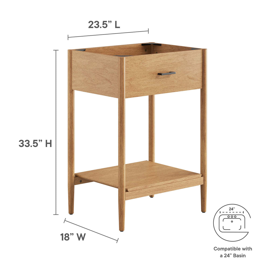 Zara 24" Bathroom Vanity Cabinet (Sink Basin Not Included)