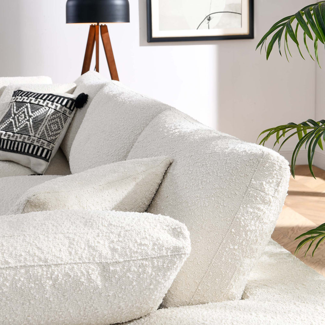 Cushion Cozy Cloud Boucle Couch