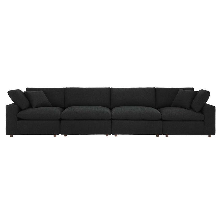 Cascade Deluxe Down Filled Boucle 4-Seater Sofa