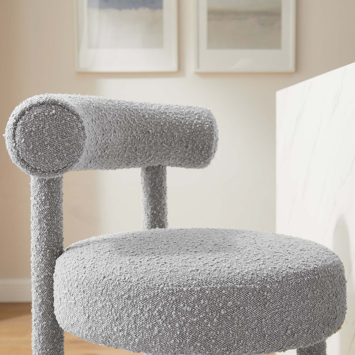 Toulouse Textured Fabric Counter Stool