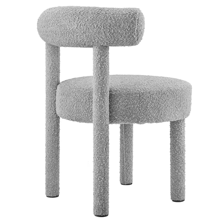 Turin Tweed Fabric Dining Chair