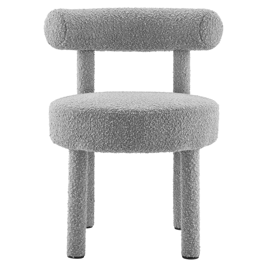 Turin Tweed Fabric Dining Chair