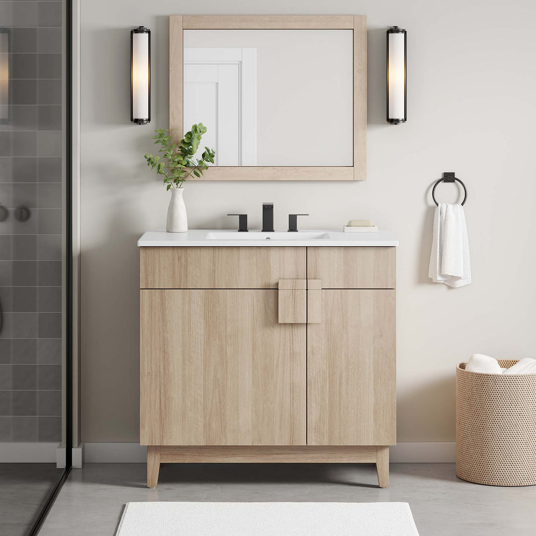 Monica 36” Bathroom Vanity Cabinet