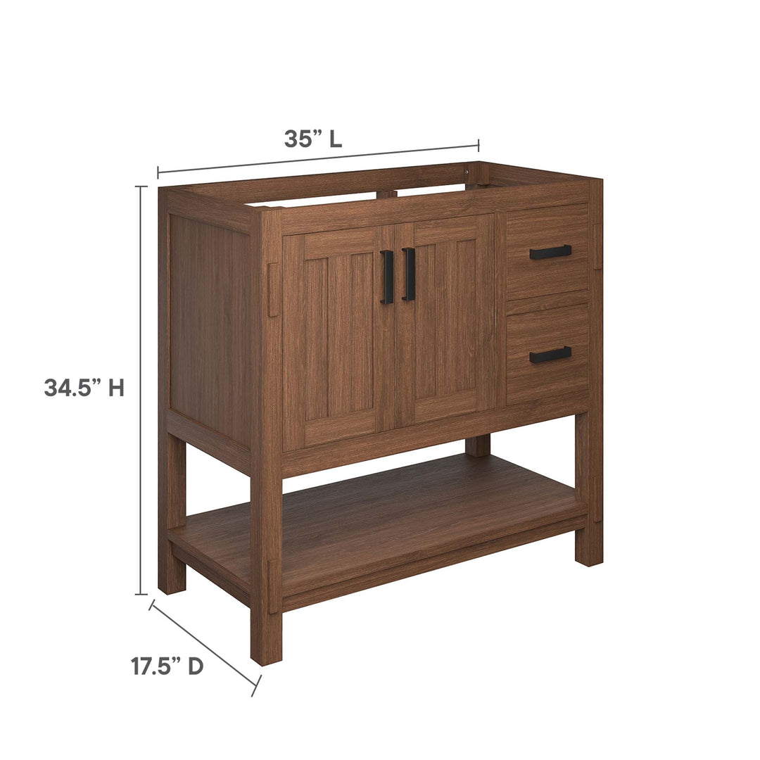 Astrid 36” Wood Bathroom Vanity Cabinet
