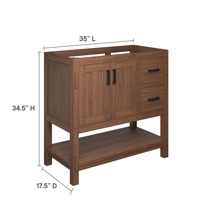 Astrid 36” Wood Bathroom Vanity Cabinet