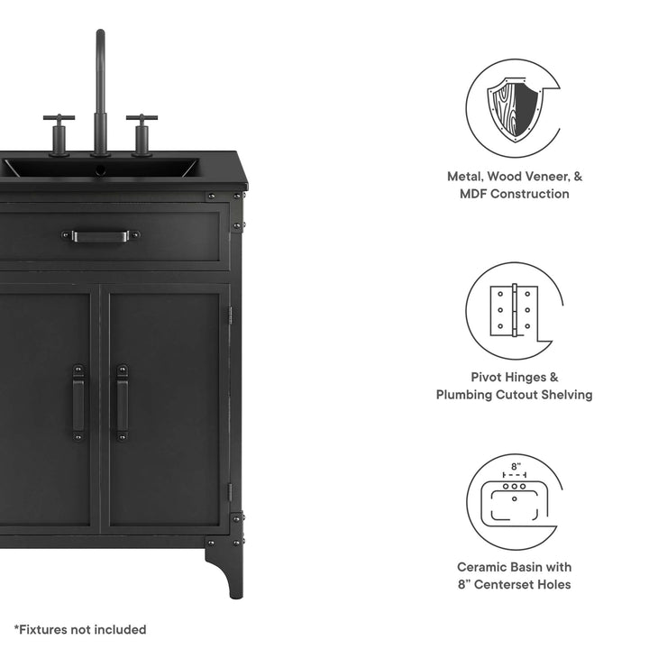 Steelbathe 24" Bathroom Vanity