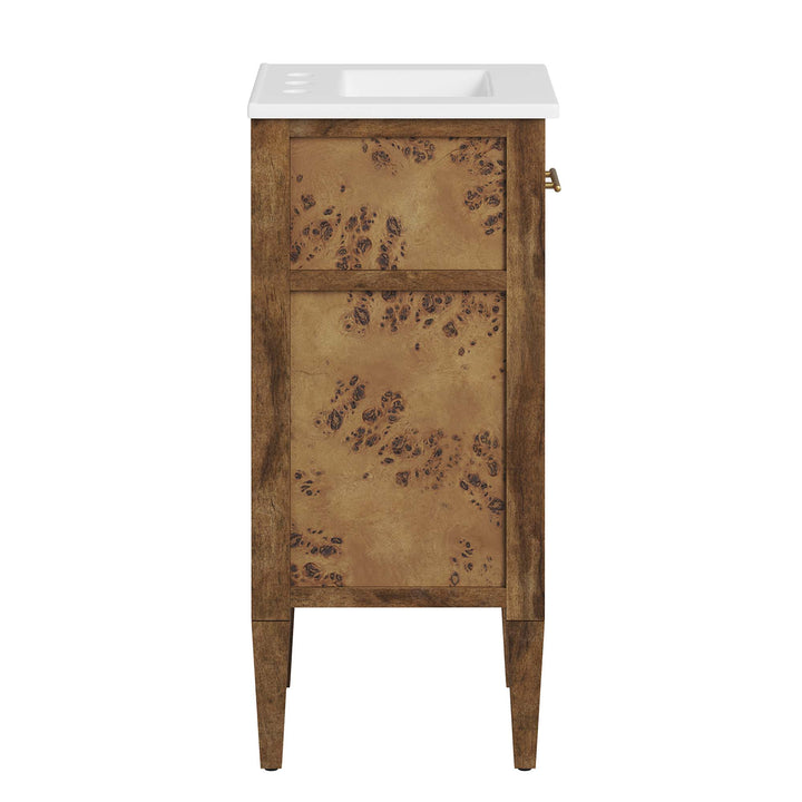 Elysium 18" Wood Bathroom Vanity