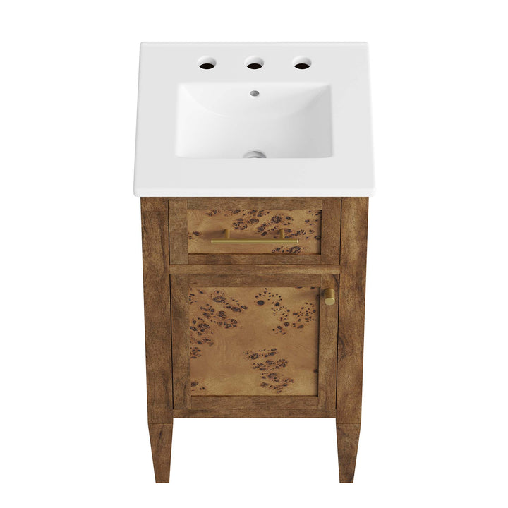 Elysium 18" Wood Bathroom Vanity