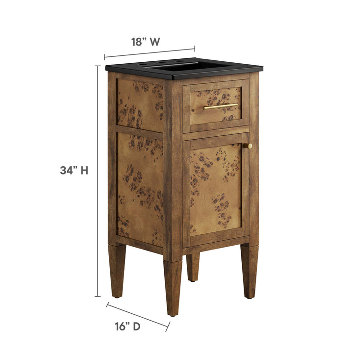 Eldorado 18" Wood Bathroom Vanity