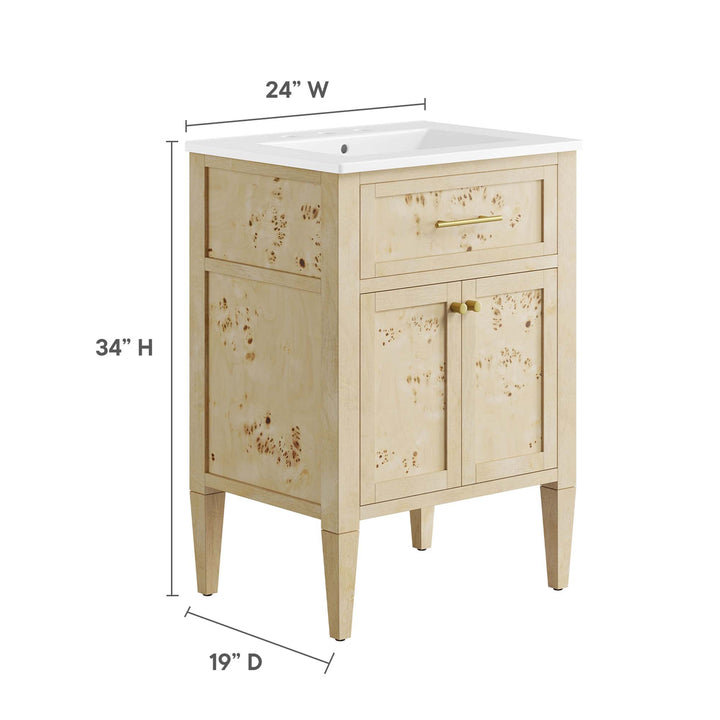 Eden 24" Wood Bathroom Vanity