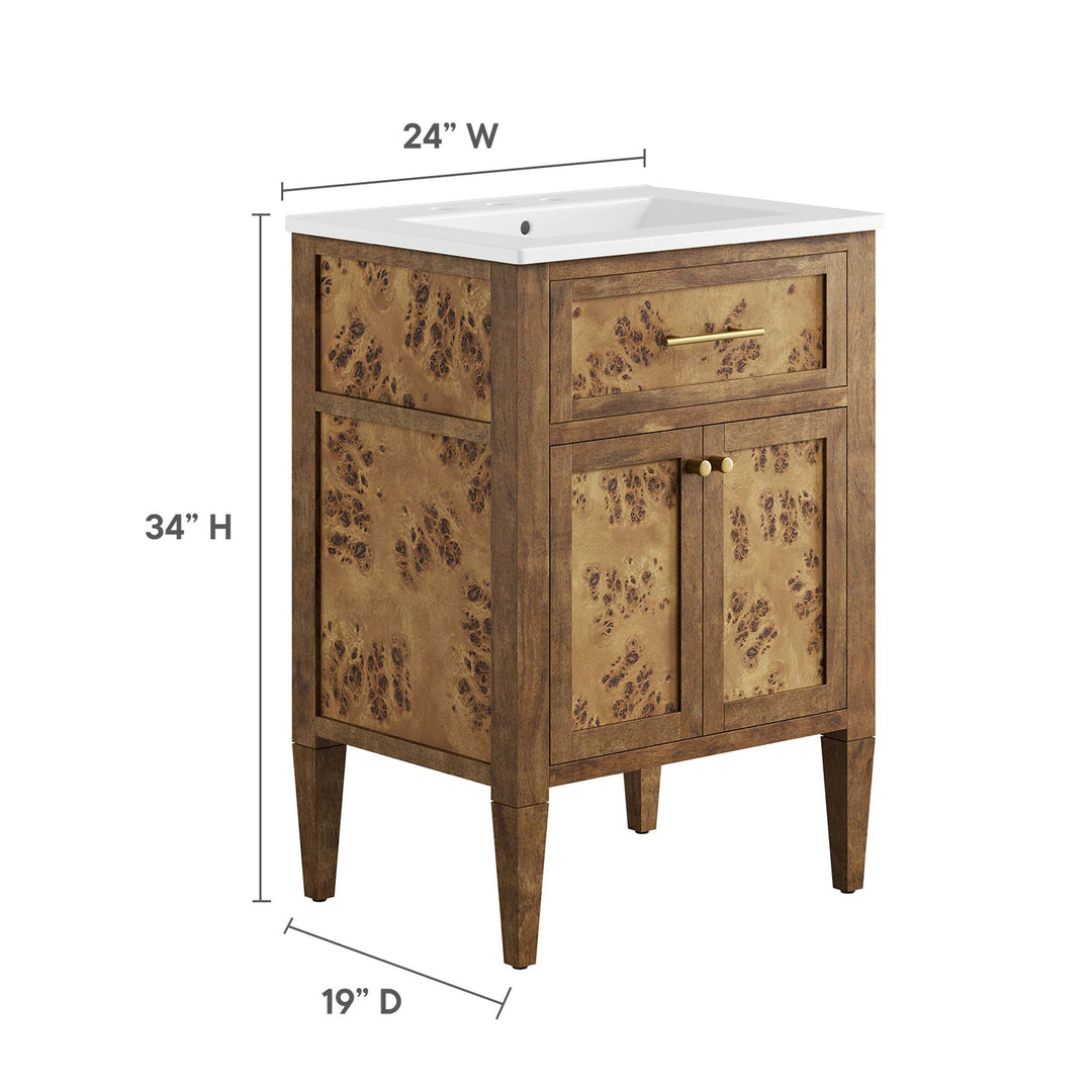 Eden 24" Wood Bathroom Vanity