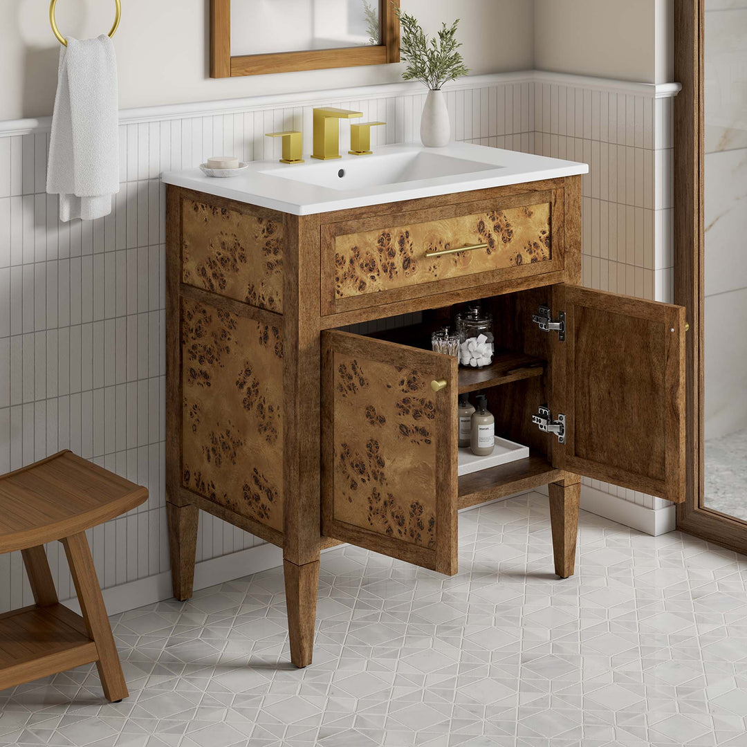 Elara 30" Wood Bathroom Vanity