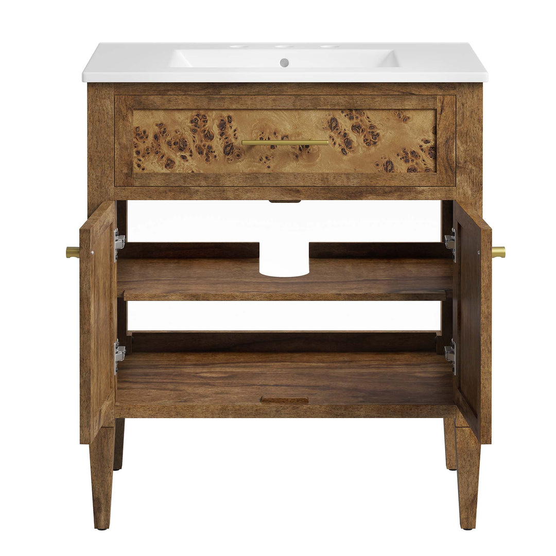 Elara 30" Wood Bathroom Vanity