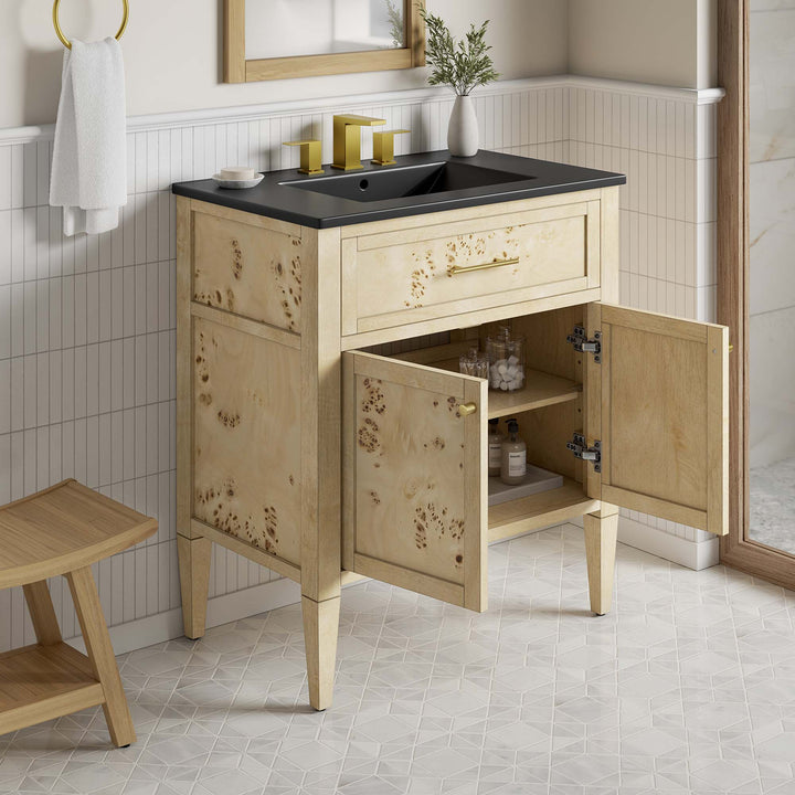 Eclipse 30" Wood Bathroom Vanity