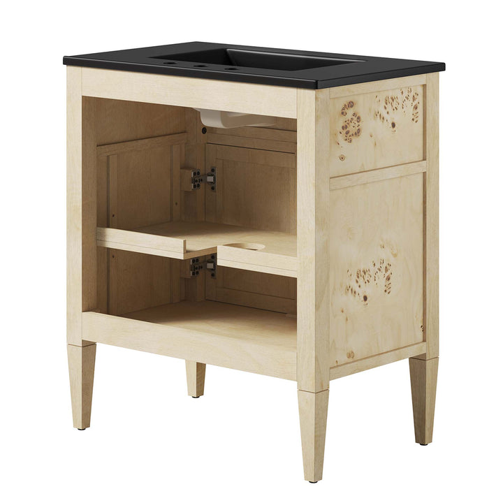 Eclipse 30" Wood Bathroom Vanity