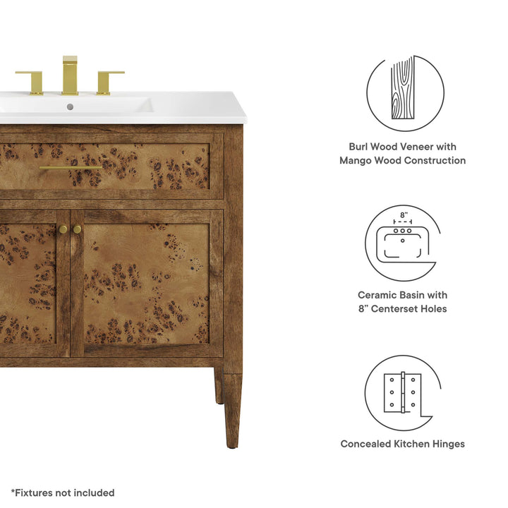 Elysium 36" Wooden Washstand