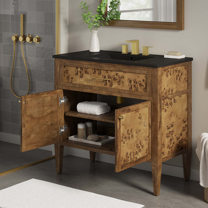 Eden 36" Walnut Washstand