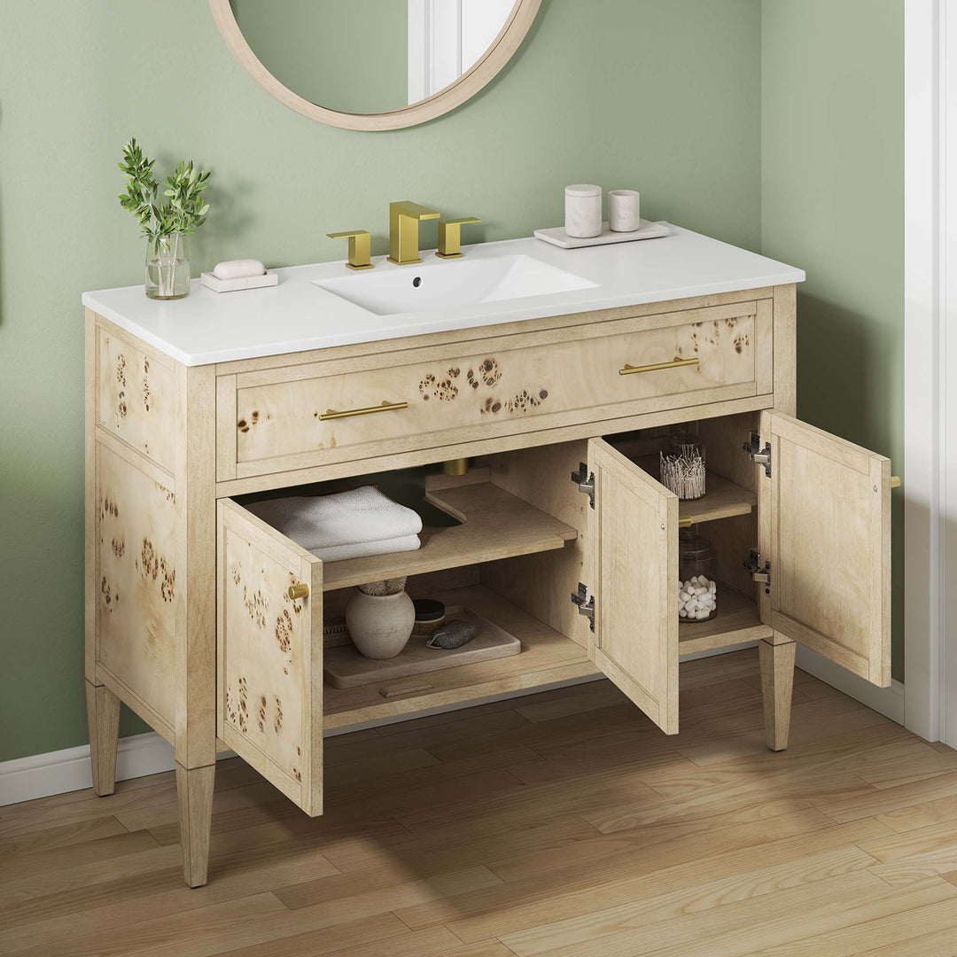 Eldorado 48" Wood Single Sink Bathroom Vanity