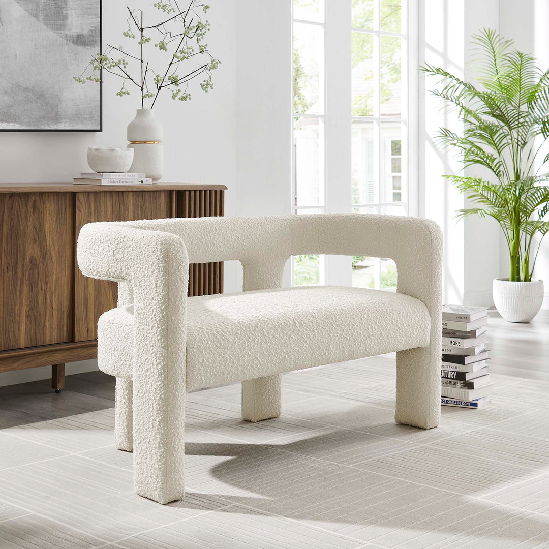 Kiley Knit Upholstered Loveseat