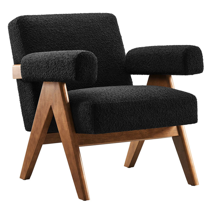 Luna Lounge Fabric Armchair