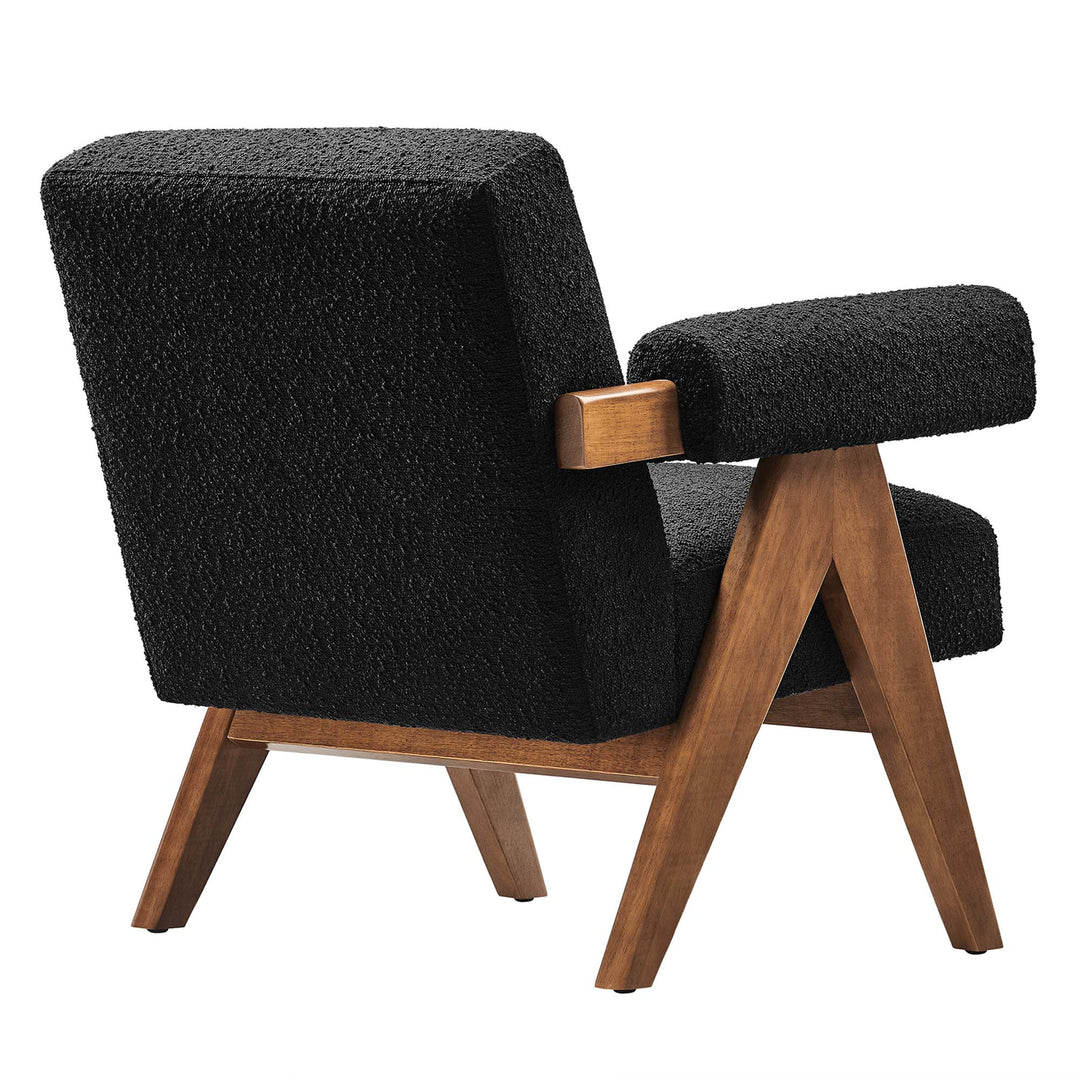 Luna Lounge Fabric Armchair