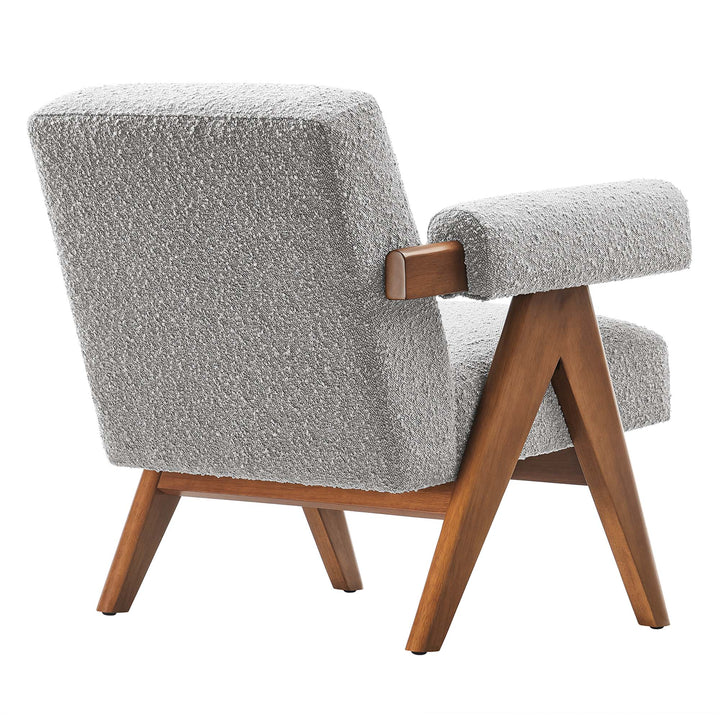 Luna Lounge Fabric Armchair