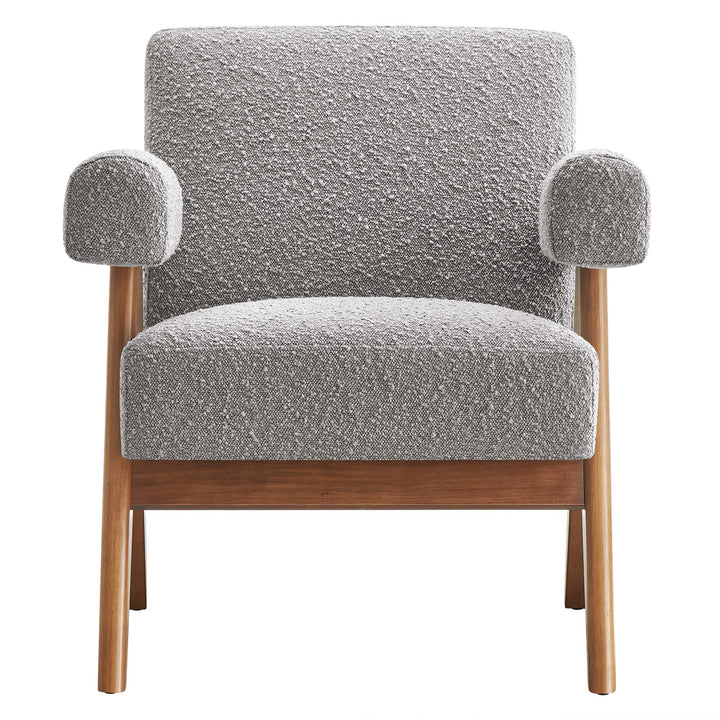 Luna Lounge Fabric Armchair