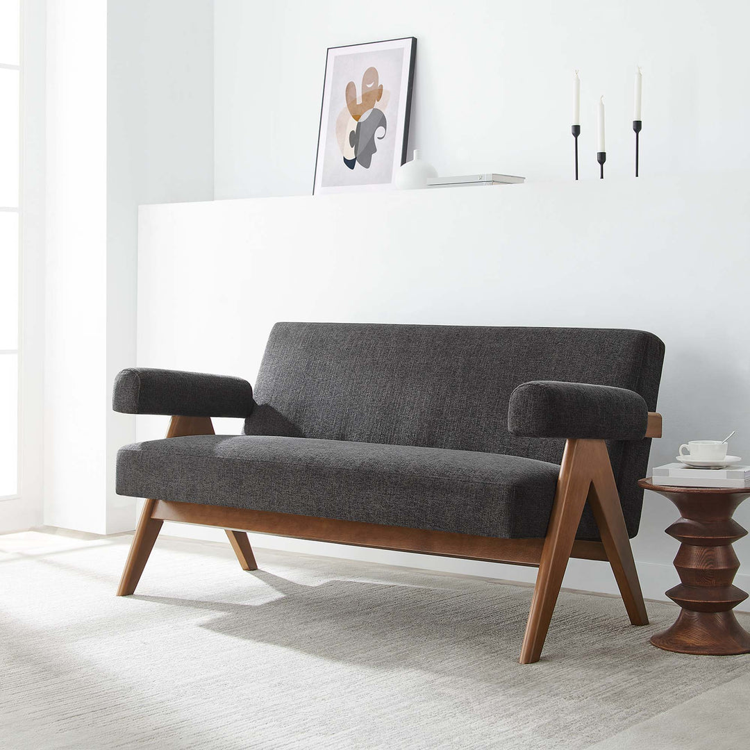 Luna Linen Loveseat