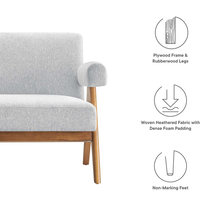 Luna Linen Loveseat