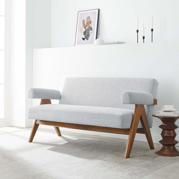 Luna Linen Loveseat