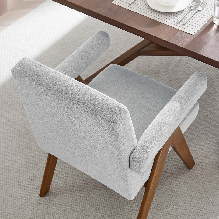 Luna Linen Dining Room Chair Set of 2