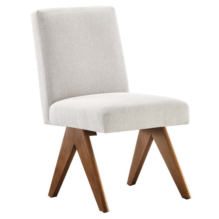 Luna Linen Lounge Chair Set of 2