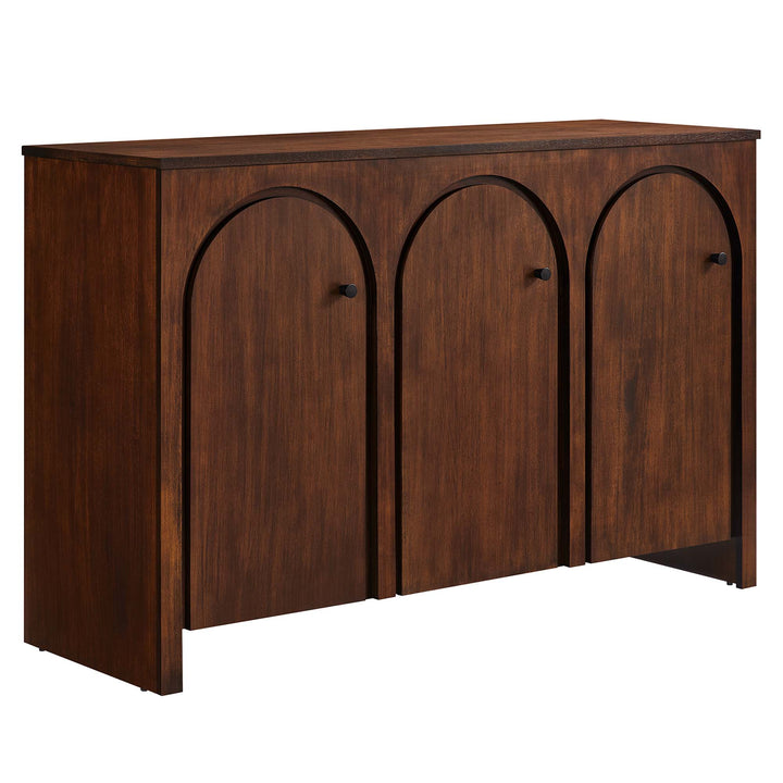 Aquila 3-Door Arched Door Sideboard Storage Cabinet