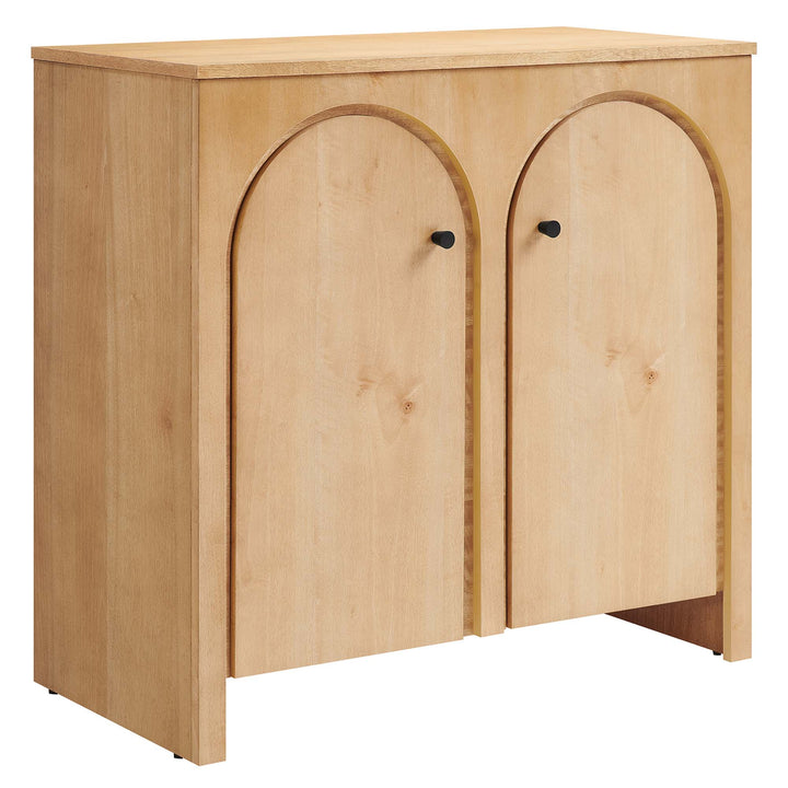 Aspen 2-Door Arched Door Storage Cabinet