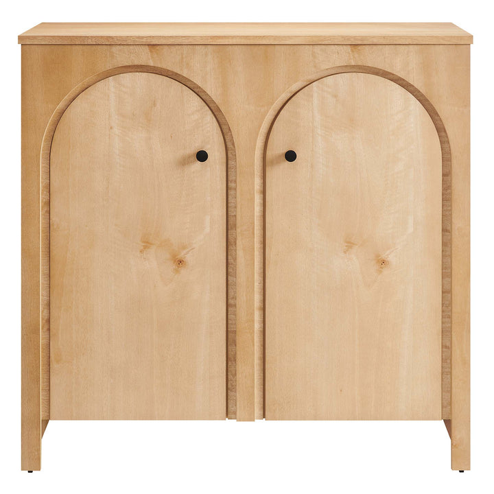 Aspen 2-Door Arched Door Storage Cabinet