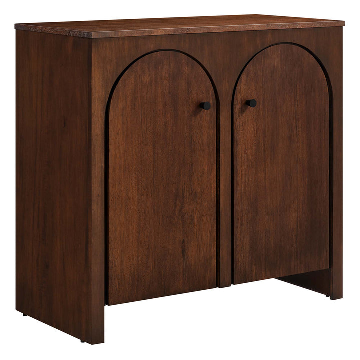 Aspen 2-Door Arched Door Storage Cabinet