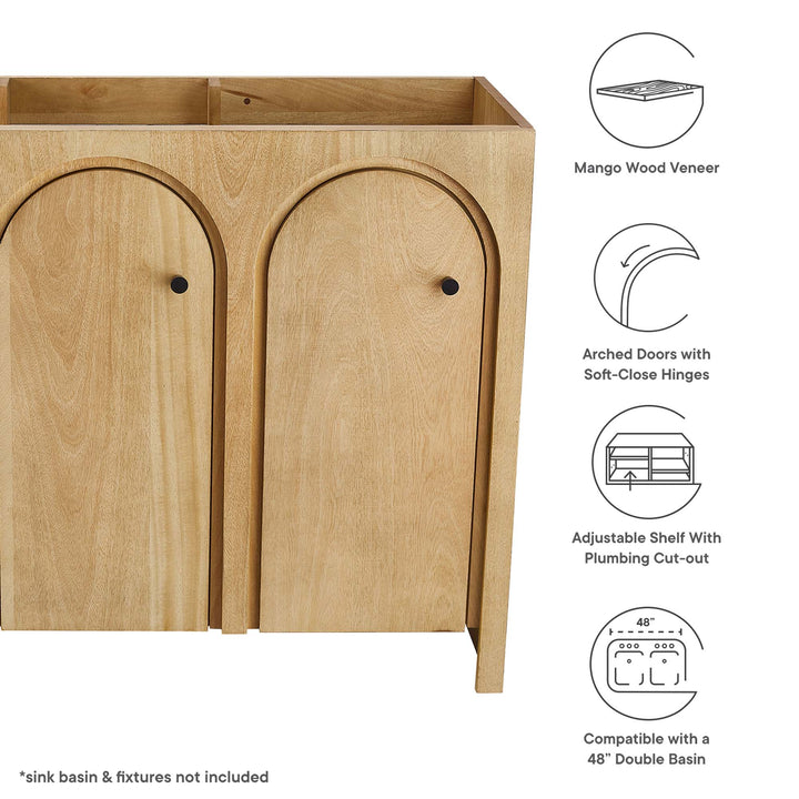 Aspen 48" Bathroom Vanity Cabinet