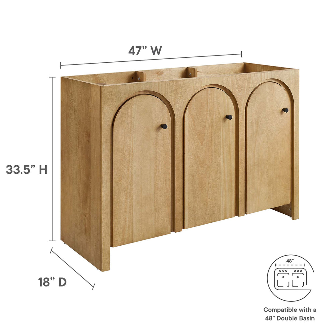 Aspen 48" Bathroom Vanity Cabinet