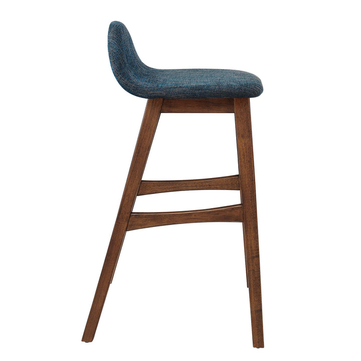 Juno Walnut Bar Stool Set of 2
